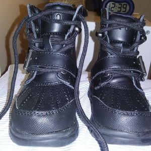 Polo Ralph Lauren Black Boots Toddler Size 5